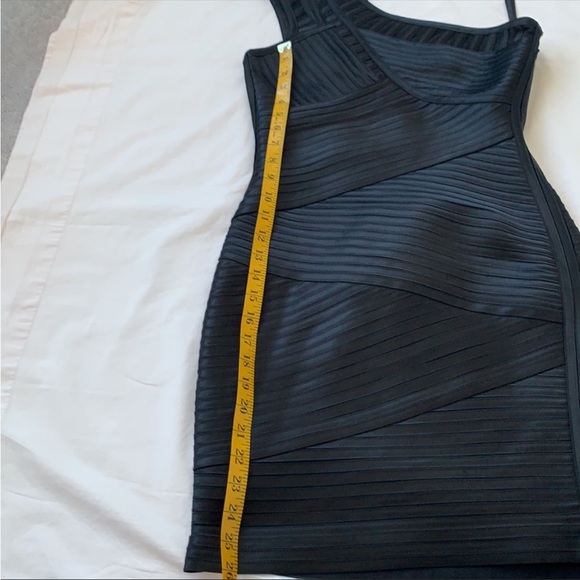 BCBG Maxazria Eden dress, black satin like material, size 2 - Picture 12 of 12